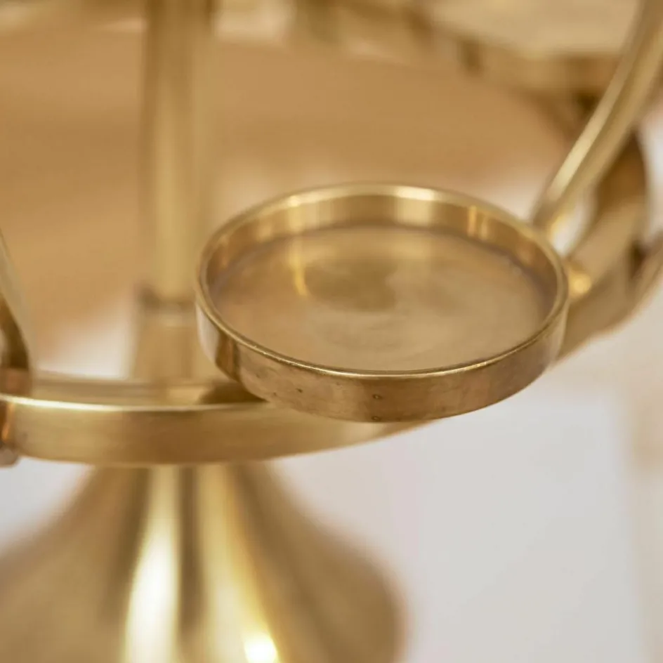 Adventskranz^LOBERON Adventskranzständer Gaetana gold