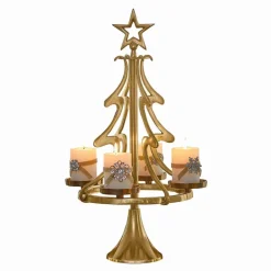 Adventskranz^LOBERON Adventskranzständer Gaetana gold