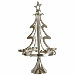 Adventskranz^LOBERON Adventskranzständer Gaetana silber