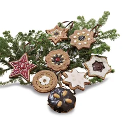 Christbaumschmuck^LOBERON Anhänger 8er Set Cibla