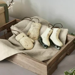 Christbaumschmuck^LOBERON Anhänger 4er Set Collines