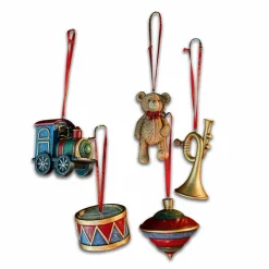 Christbaumschmuck^LOBERON Anhänger 5er Set Dassa