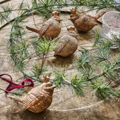 Weihnachtliche Deko-Objekte^LOBERON Anhänger 4er Set Dottica