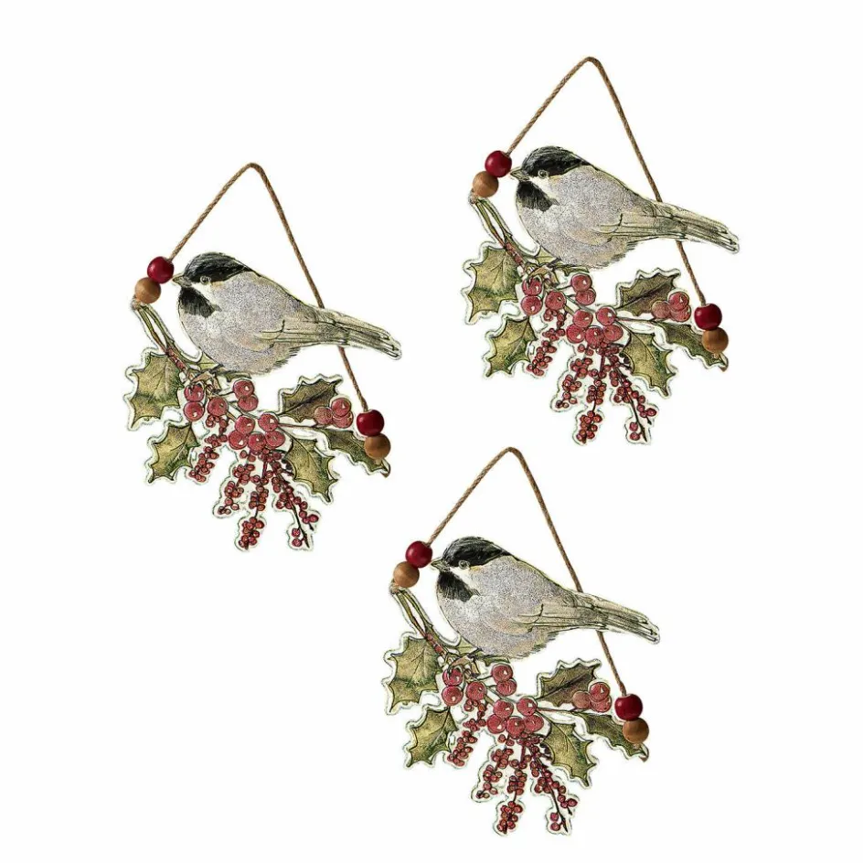 Christbaumschmuck^LOBERON Anhänger 3er Set Eliza
