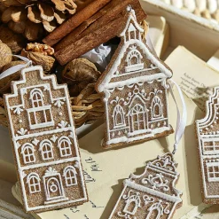 Christbaumschmuck^LOBERON Anhänger 4er Set Gabin