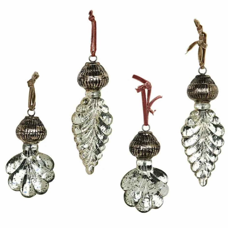 Christbaumschmuck^LOBERON Anhänger 4er Set Géraudet