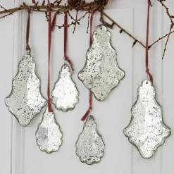 Christbaumschmuck^LOBERON Anhänger 6er Set Mistralon