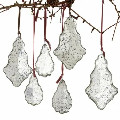 Christbaumschmuck^LOBERON Anhänger 6er Set Mistralon