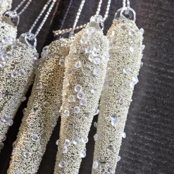 Dekoobjekte|Christbaumschmuck^LOBERON Anhänger 6er Set Roussac