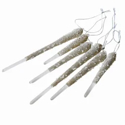 Dekoobjekte|Christbaumschmuck^LOBERON Anhänger 6er Set Roussac