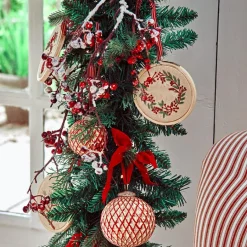 Weihnachtliche Deko-Objekte^LOBERON Anhänger 4er Set Seravas