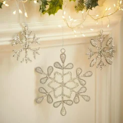 Christbaumschmuck^LOBERON Anhänger 3er Set Skadi