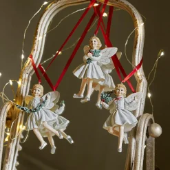 Christbaumschmuck|Weihnachtliche Deko-Objekte^LOBERON Anhänger 3er Set Solenisse