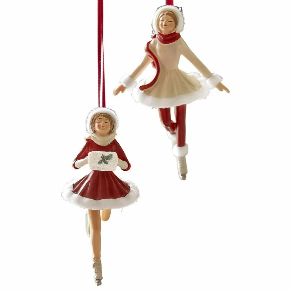 Christbaumschmuck^LOBERON Anhänger 2er Set Sylphelle