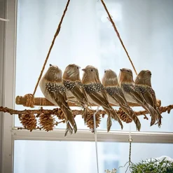 Weihnachtliche Deko-Objekte^LOBERON Ast mit Vögeln Orely