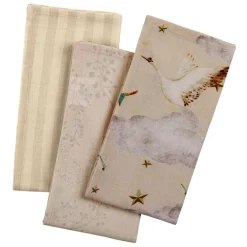 LOBERON Baby-Babytuch 3er Set Bellise