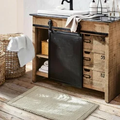 LOBERON Badtextilien|Badematten-Badematte Carsen