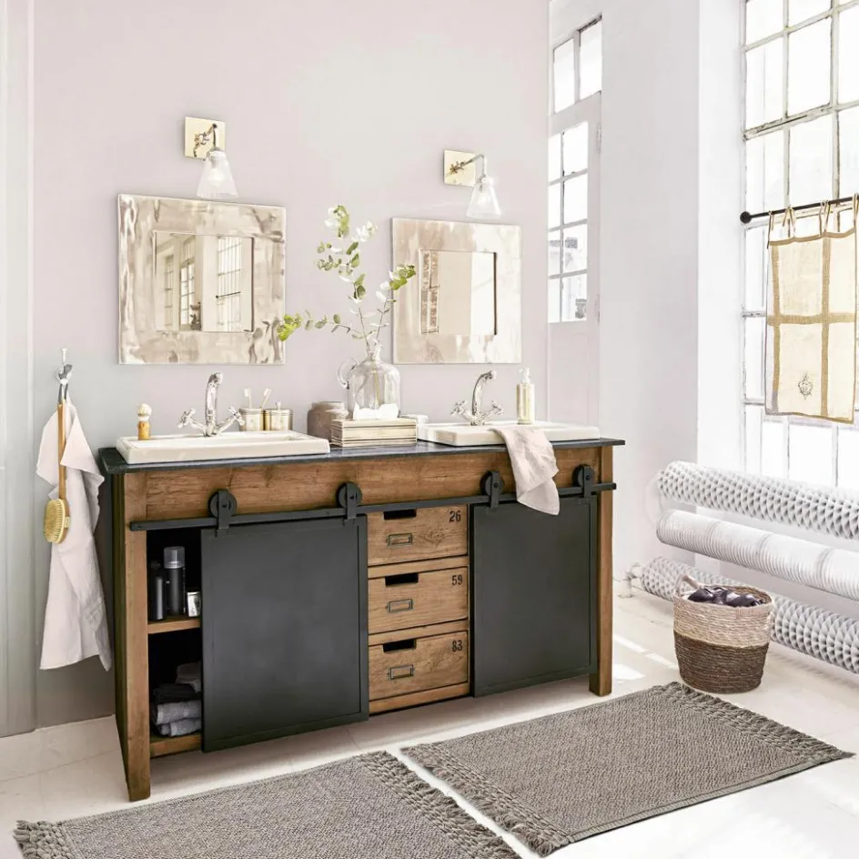 LOBERON Badtextilien|Badematten-Badematte 2er Set Faelwyn