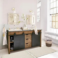 LOBERON Badtextilien|Badematten-Badematte 2er Set Faelwyn