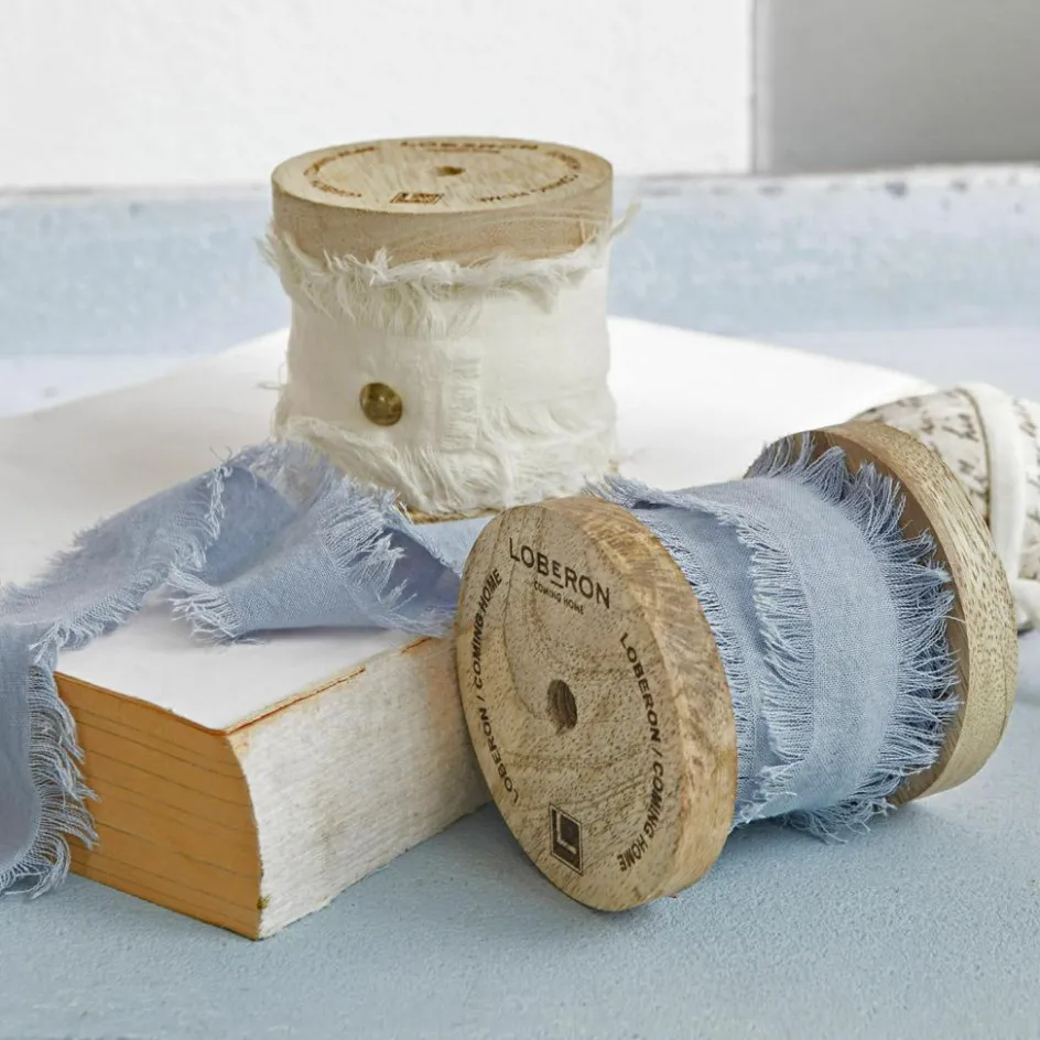 Geschenkverpackungen|Schreibwaren^LOBERON Band 2er Set Valethor blau/creme