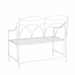 Sitzmöbel^LOBERON Bank Jablines antikweiß