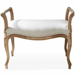 Bänke|Sitzmöbel^LOBERON Bank Pierremont creme/antikbraun