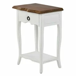 Beistelltische|Nachttische^LOBERON Beistelltisch Finstock antikweiß