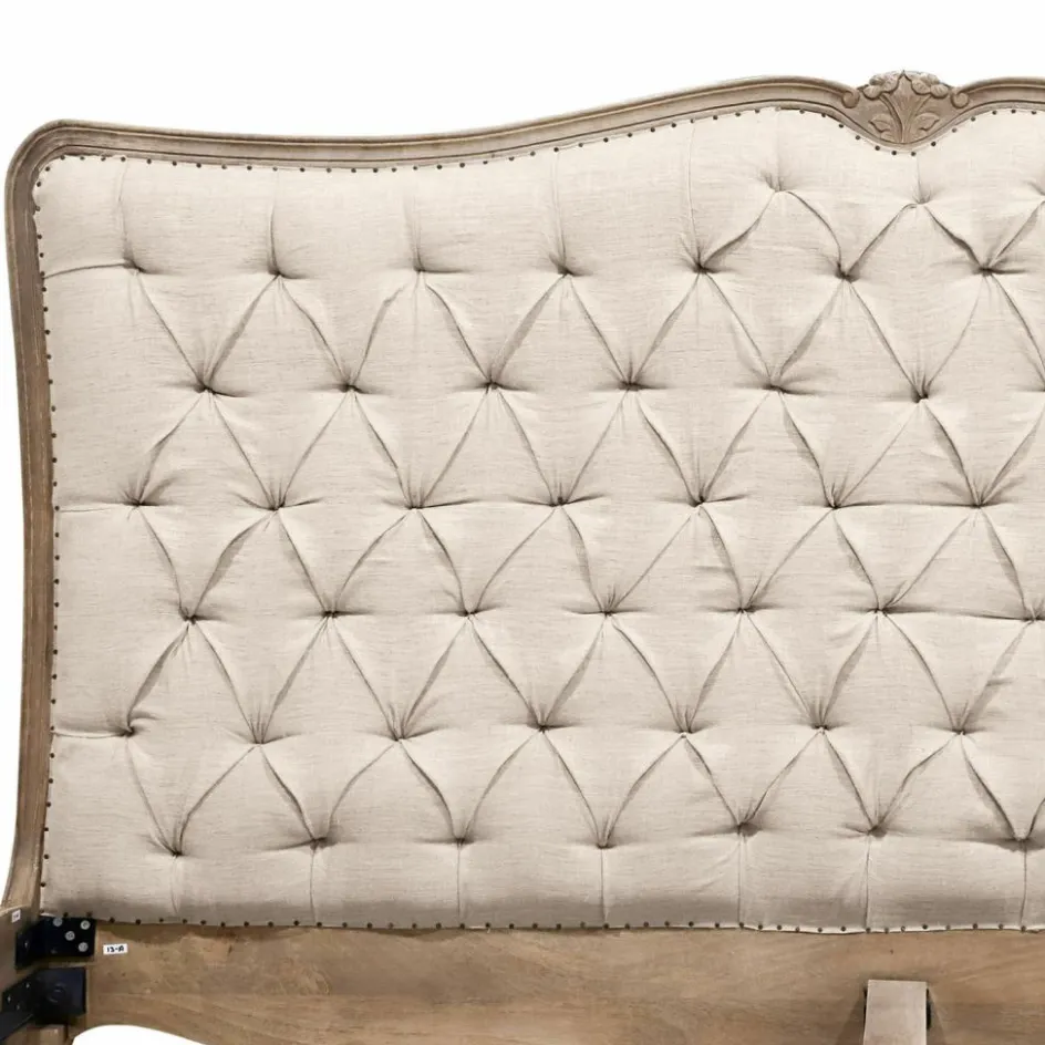 Betten|Betten^LOBERON Bett Declaire leinen/braun