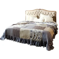 Betten|Betten^LOBERON Bett Declaire leinen/braun