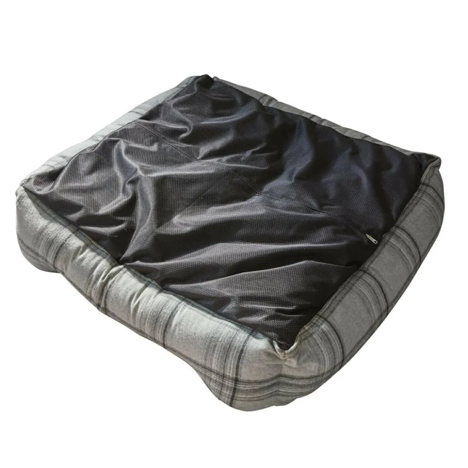 Schlafplätze & Möbel|Rückzugsorte Für Haustiere^LOBERON Bett für Haustiere Creswyn grau/kariert