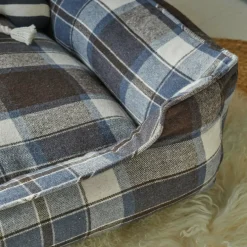 Schlafplätze & Möbel|Rückzugsorte Für Haustiere^LOBERON Bett für Haustiere Creswyn blau/kariert