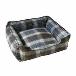 Schlafplätze & Möbel|Rückzugsorte Für Haustiere^LOBERON Bett für Haustiere Creswyn blau/kariert