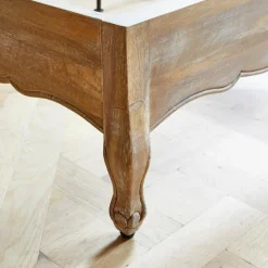 Betten|Betten^LOBERON Bett Serravalle braun/weiß