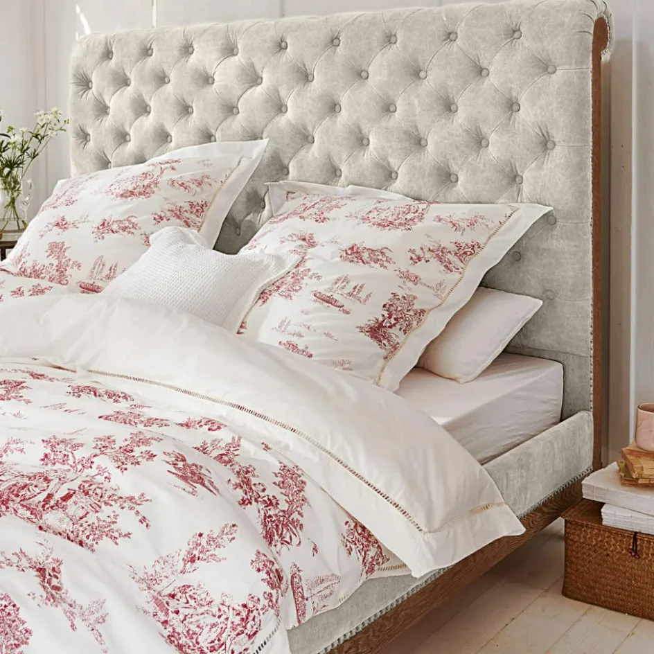 LOBERON Bettwäsche|Bettwäsche-Bettwäsche Toile rouge