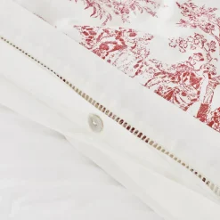 LOBERON Bettwäsche|Bettwäsche-Bettwäsche Toile rouge