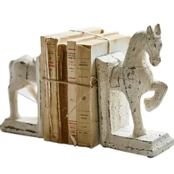 Dekoobjekte|Accessoires^LOBERON Buchstütze 2er Set Horses