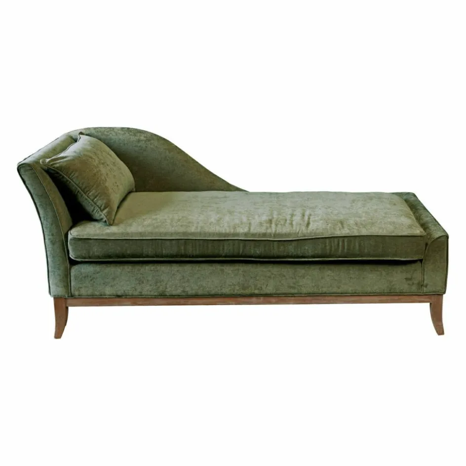 Sofas|Sofas^LOBERON Chaiselongue Alphonse grün