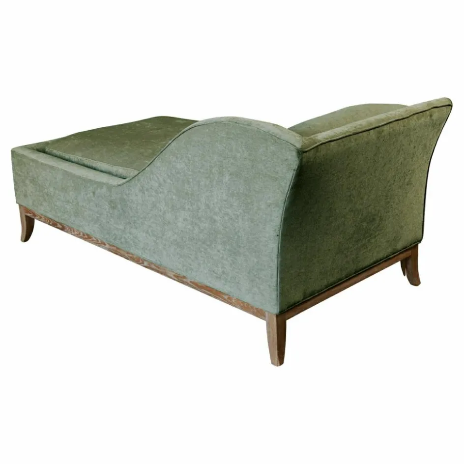 Sofas|Sofas^LOBERON Chaiselongue Alphonse grün