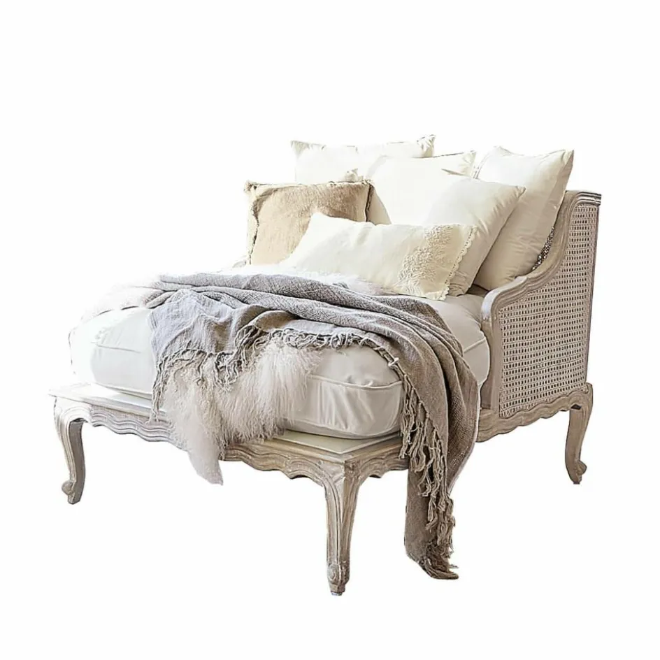 Sofas|Sofas^LOBERON Chaiselongue Dronne creme