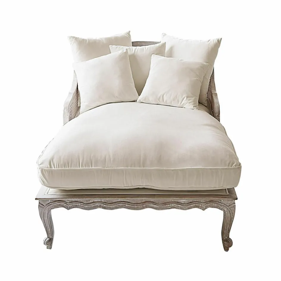 Sofas|Sofas^LOBERON Chaiselongue Dronne creme