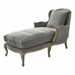 Sofas|Sessel^LOBERON Chaiselongue Muel grau/braun