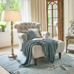 Sofas|Sofas^LOBERON Chaiselongue Springfield Village beige/braun