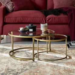 Couchtische|Couchtische^LOBERON Couchtisch 2er Set Caraman