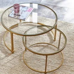 Couchtische|Couchtische^LOBERON Couchtisch 2er Set Caraman