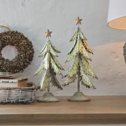 Weihnachtliche Deko-Objekte^LOBERON Deko-Baum 2er Set Cour