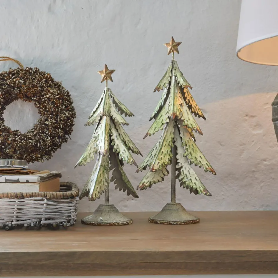 Weihnachtliche Deko-Objekte^LOBERON Deko-Baum 2er Set Cour