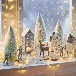 Weihnachtliche Deko-Objekte^LOBERON Deko-Baum 4er Set Landscape