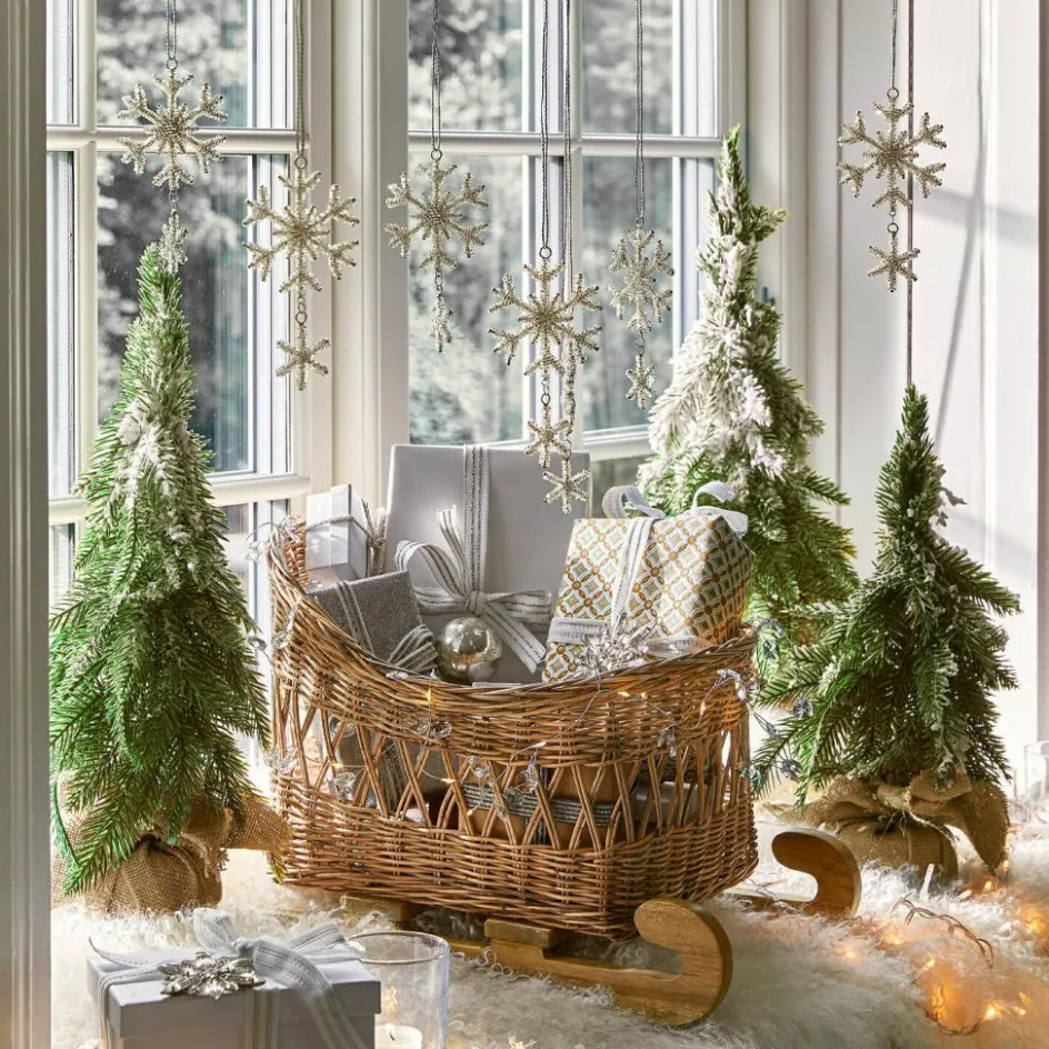 Weihnachtsbäume & Zubehör|Weihnachtliche Deko-Objekte^LOBERON Deko-Baum 3er Set Selitor