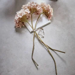 Kunst- & Trockenblumen|Dekoration^LOBERON Deko-Blume 3er Set Amarente rosa/grün