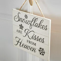 Bilder & Dekoboards^LOBERON Dekoboard Snowflakes